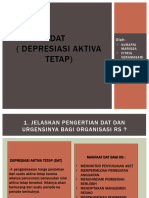 DAT (Depresiasi Aktiva Tetap) : Oleh