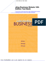 Understanding Business Nickels 10th Edition Test Bank