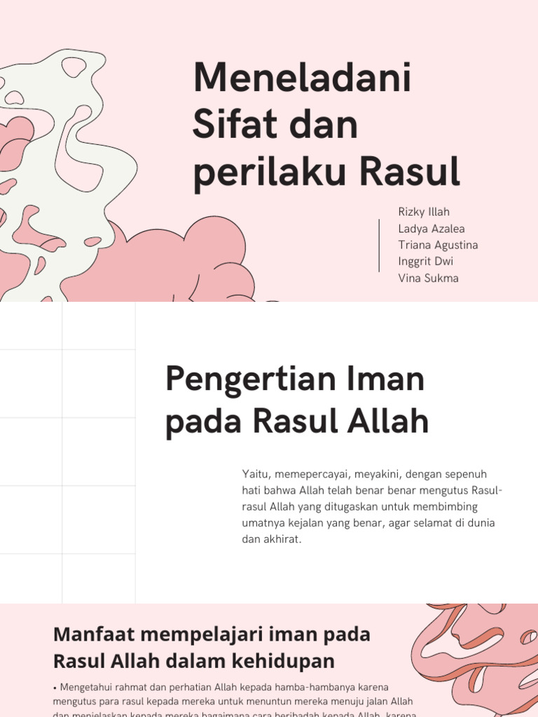 Meneladani Sifat Rasul Dan Nabi Pdf