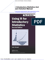 Using R For Introductory Statistics 2nd Verzani Solution Manual