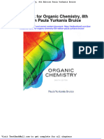 Test Bank For Organic Chemistry 8th Edition Paula Yurkanis Bruice