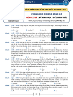 (Thầy Dĩ Thâm) eBook Phân Dạng Sóng Cơ Trong Đề Thi THPT Quốc Gia 2018-2023 - Môn Vật Lý