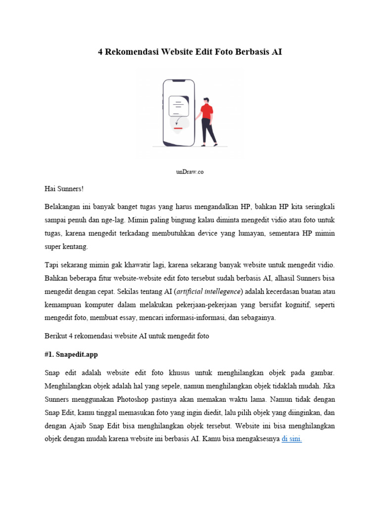 4 rekomendasi website ai untuk edit foto pdf