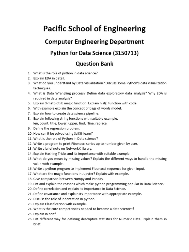 Python Question | PDF