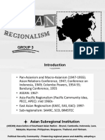 Asian Regionalism 