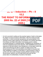 15.2 - PH - II - RTI Act