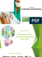 PKM Bonebobakal - Pengorganisasian Skrining BBL