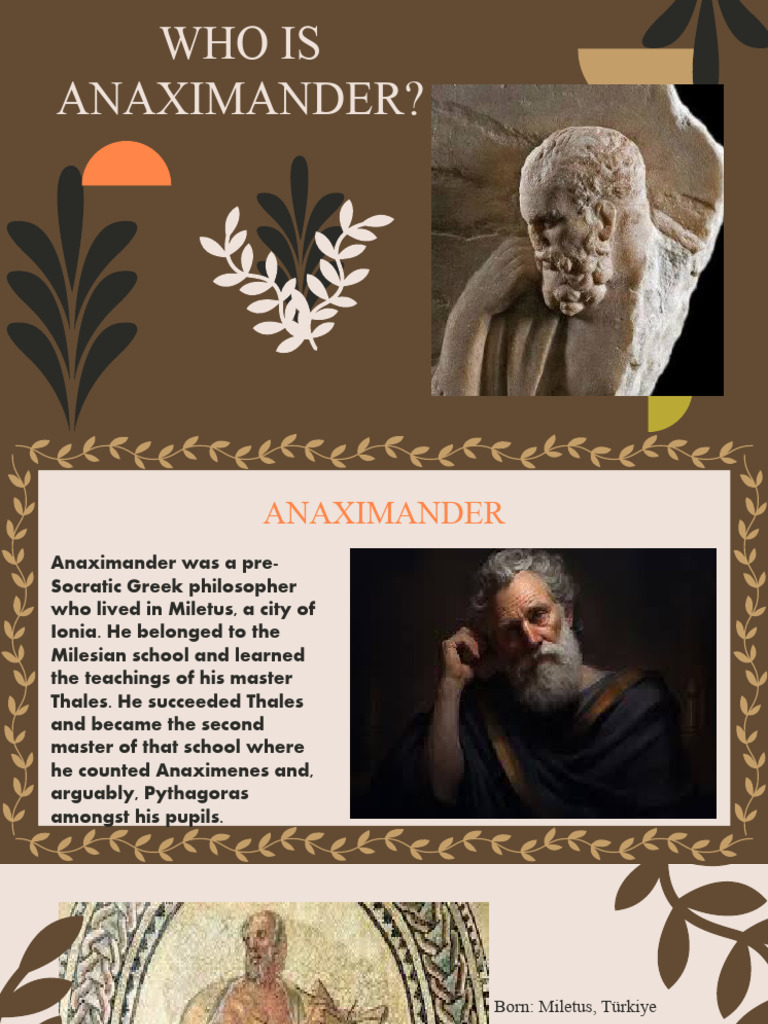 Who Is Anaximander | PDF