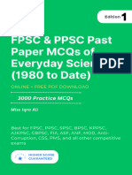 FPSC &amp PPSC Past Paper MCQs of Everyday Science (1980 To Date) - Answer - 11