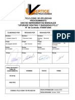 PCLC-CONC-181-PE-2023-04 Uso Herramientas Manuales Rev.3