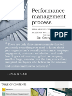 Performance Management Process