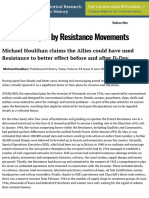 Role of Resistance Movements in WW2 History Today
