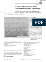 Small Methods - 2023 - Xu - Superresolution Fluorescence Microscopy of Platelet Subcellular Structures As A Potential Tumor