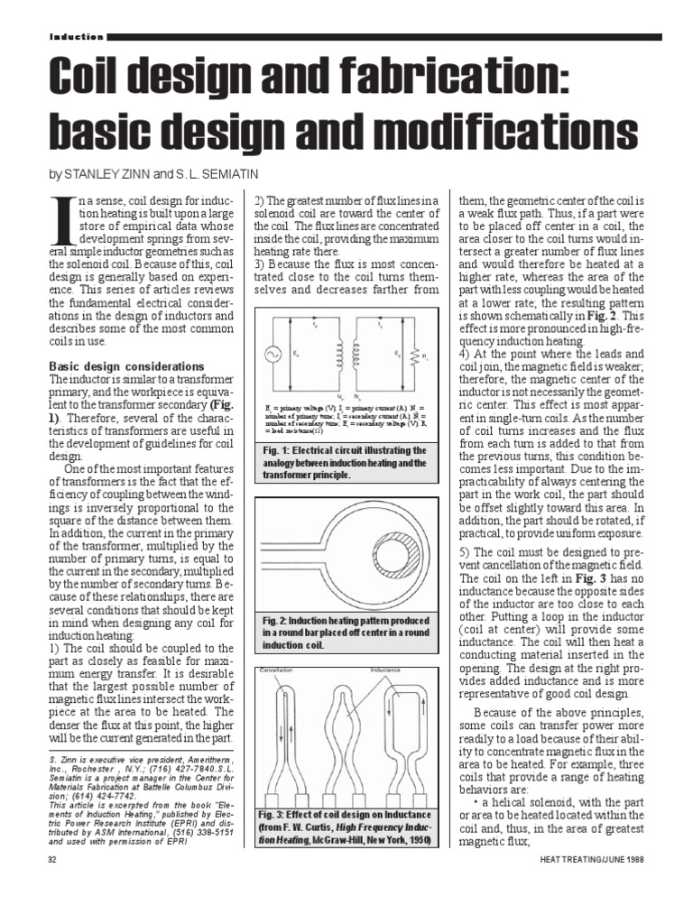 Coil Design | PDF | Inductor | Transformer