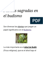 Plantas Sagradas en El Budismo - Wikipedia, La Enciclopedia Libre