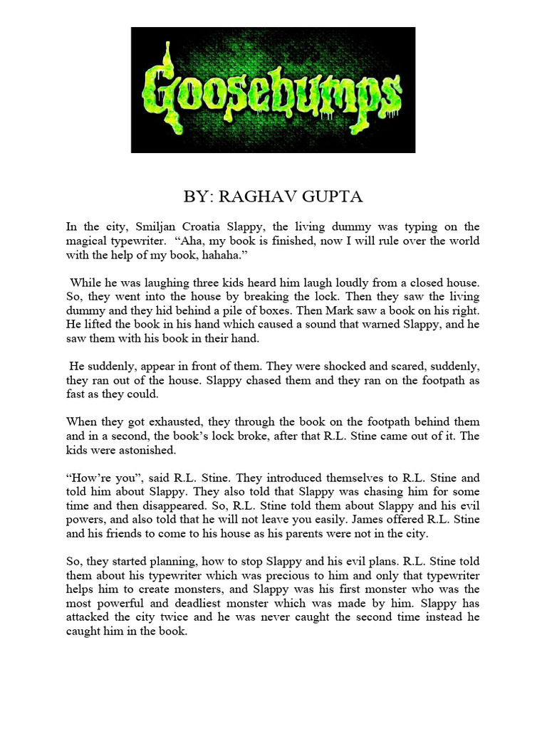 Goosebumps 3 | PDF