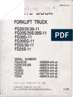 Komatsu t11 - Forklift Truck