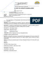 INFORME Elecciones Municipio Escolar 2023