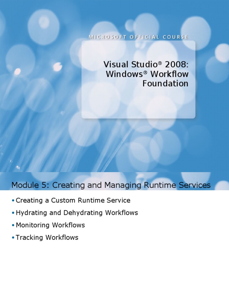 Visual Studio 2008: Windows Workflow Foundation | PDF | Inheritance ...