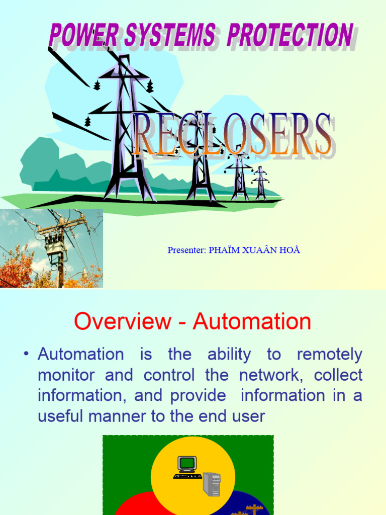 RECLOSER | PDF | Electrical Engineering | Computing