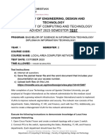 Local Area Computer Networking