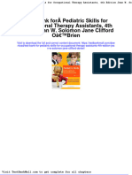 Test Bank For Pediatric Skills For Occupational Therapy Assistants 4th Edition Jean W Solomon Jane Clifford Obrien