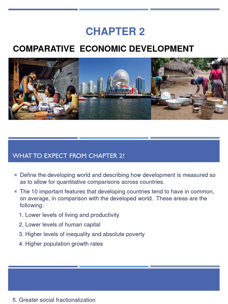 Chapter 2 - Comparative Economic Development | PDF | Purchasing Power ...