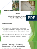 Chapter 3 - Classical Theories of Economic Growth and Development