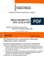 Semana 3 Clase 7 - 8 y 9 Procedimiento de Fiscalización Unidad 1