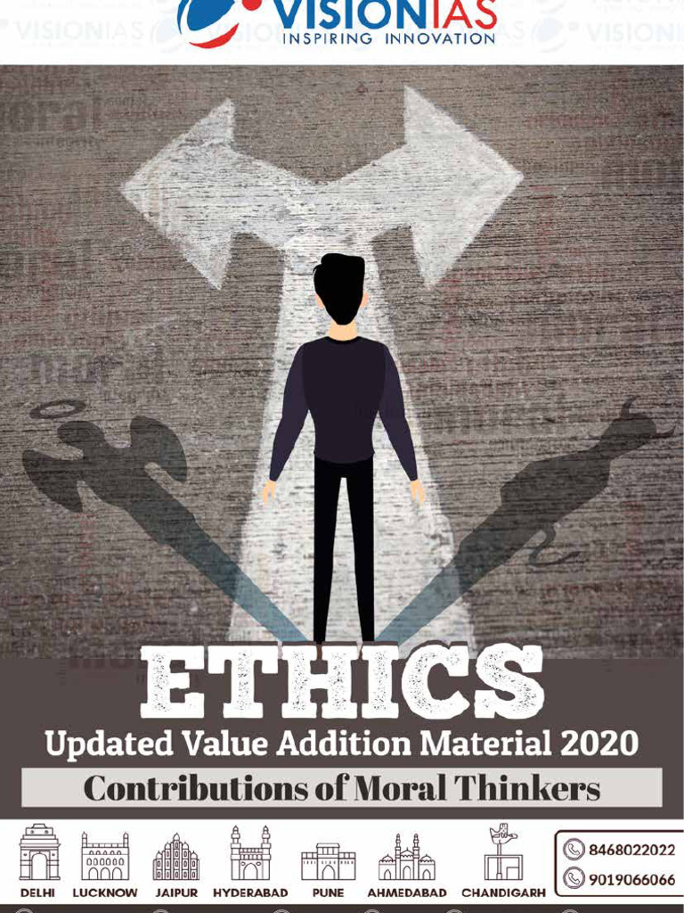 Vision VAM 2020 (Ethics) Contributions of Moral Thinkers | PDF ...