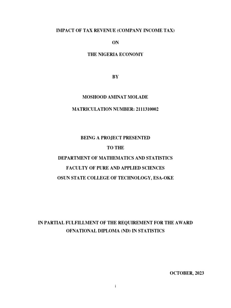 national-diploma-project-work-pdf-taxes-economic-growth