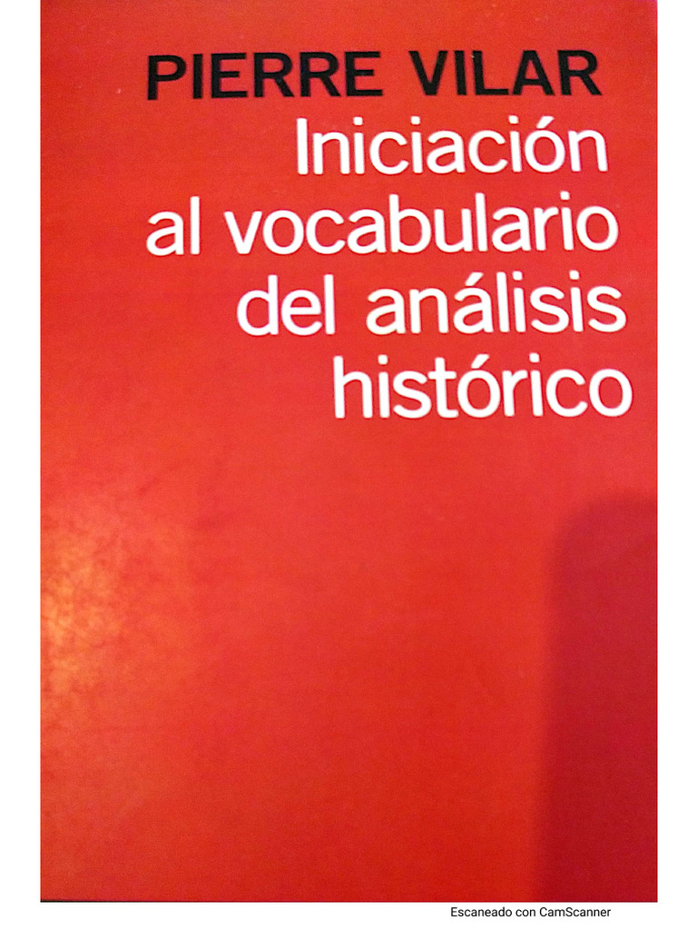 Pierre Vilar PDF