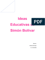 Ensayo Simon Bolivar
