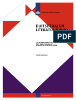 Duitse Taal en Literatuur Vwo 2024