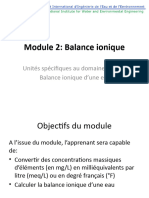 2 - Balance Ionique