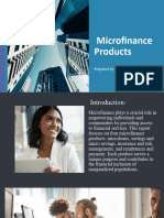 Microfinance Products