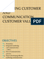 Engaging Customers and Communicating Customer Value