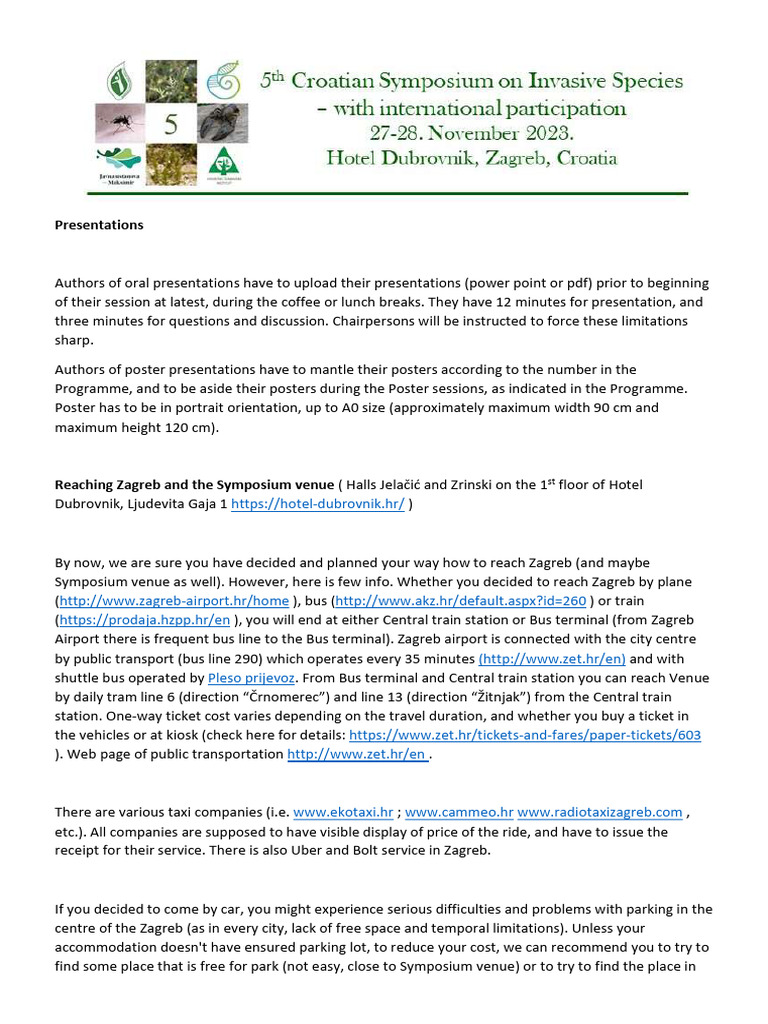 5CSIS Last Circular | PDF | Parking Lot | Service Industries