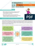 Ensenando Sobre Tabaquismo y Microorganismos en 5 Basico Unidad 3 Ciencias Naturales - Ver - 3