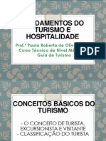 Aula 3 o Conceito de Tur., Exc. e Vis. e Classif. Do Turismo