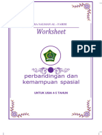 Worksheet Kemampuan Spasial