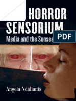 The Horror Sensorium Media and The Sense