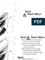 Lesson 11 Steel Steel Alloys