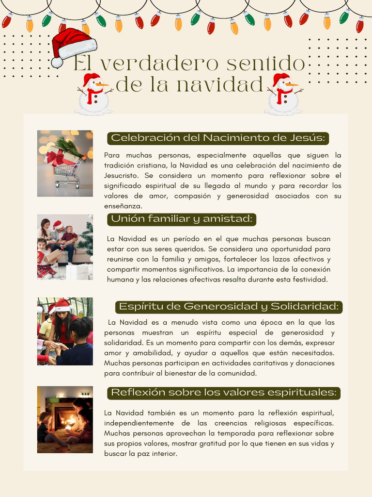 El Sentido Espiritual de la Navidad | PDF | Religión y espiritualidad