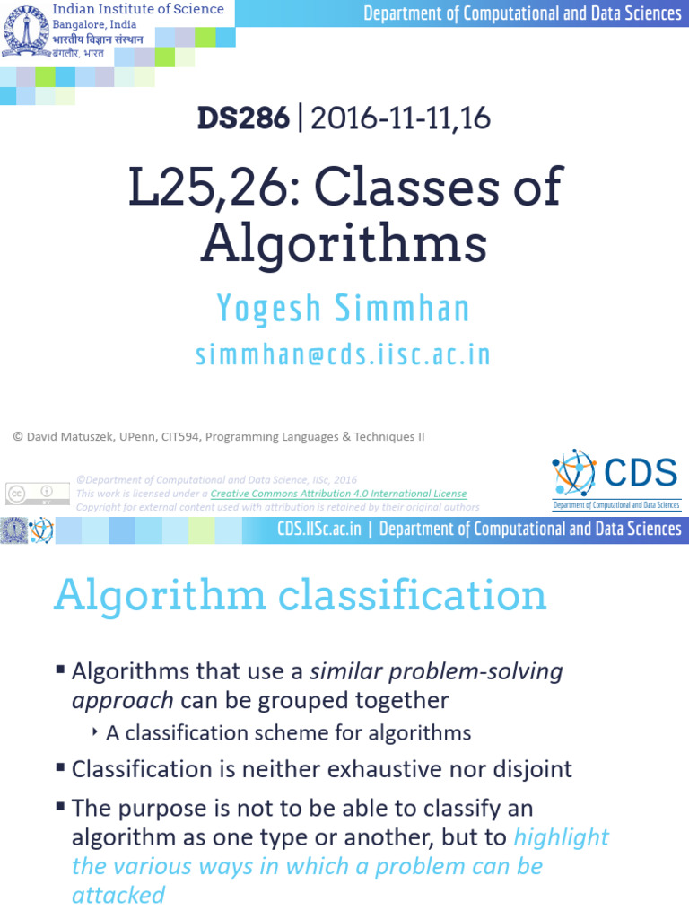 DS286 AUG2016 L25-26 Algorithms | PDF | Mathematical Logic ...