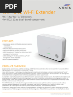 VAP4641 Wi-Fi To Wi-Fi - Ethernet Extender Data Sheet