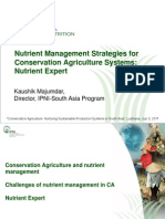Nutrient Management Strategies For CA Ludhiana July 2011
