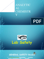 Lab Safety and Glass Ware