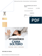 Kit Cura Radiônica para Cama de Solteiro - Dhonella Loja Esoterica - Frete Grátis Entrega Rápida