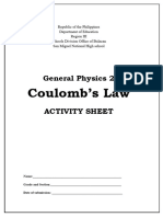 Module 2 - Coulomb's Law